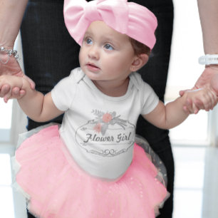 Modern Mint Damask Wedding Invite Baby Bodysuit