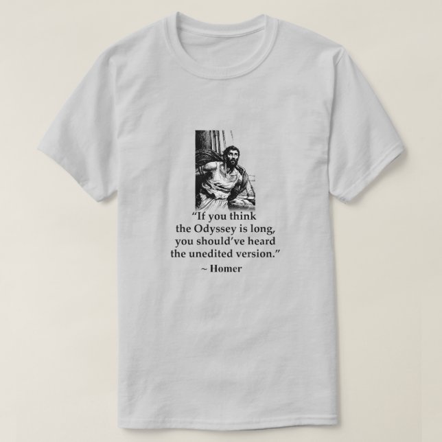 Modern Misquotes - Homer T-Shirt (Design Front)
