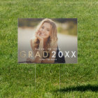 Modern Mix Graduation Yard Sign