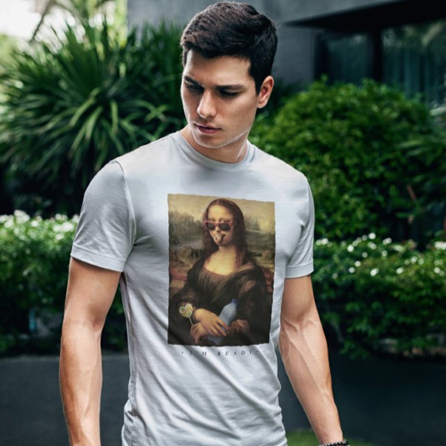 Modern Mona Lisa Party  T-Shirt (Creator Uploaded)