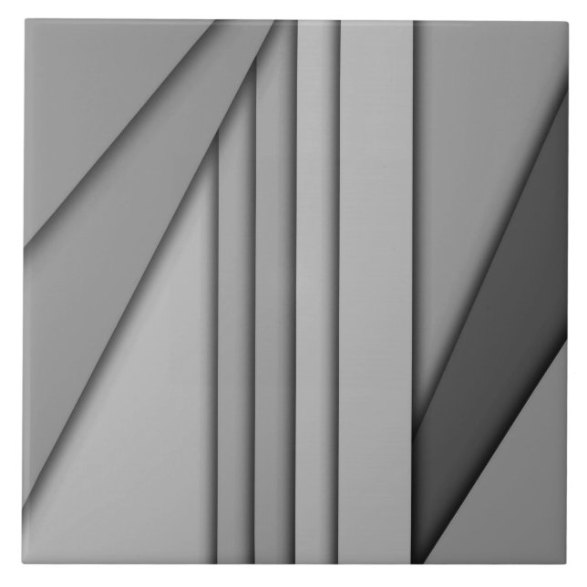 Modern Monochrome Tile (Front)