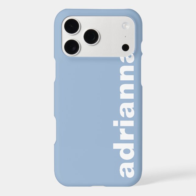 Modern Monogram Blue (Back)