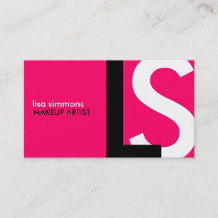 Modern Monogram Business Cards