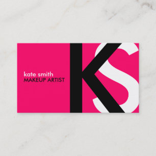 Modern Monogram Business Cards