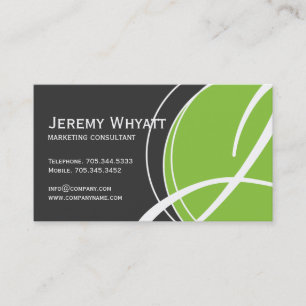 Modern Monogram Business Cards