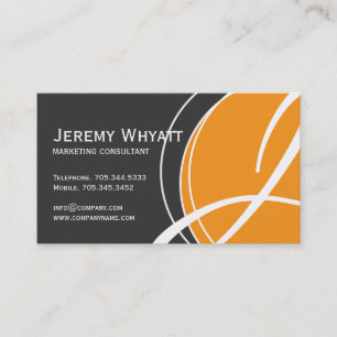 Modern Monogram Business Cards