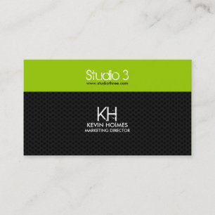 Modern Monogram Business Cards