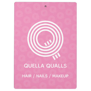 Modern Monogram Clipboard