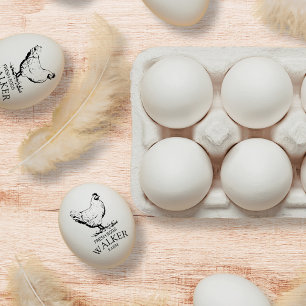 Modern monogram Egg Stamp