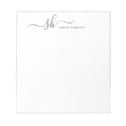 Modern Monogram Elegant Calligraphy Personalised
