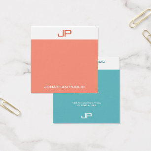Modern Monogram Elegant Colours Trendy Template