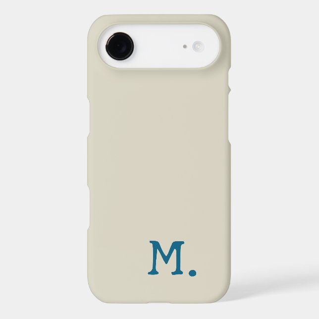 Modern Monogram Initial Replace Add Yours (Back)