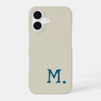 Modern Monogram Initial Replace Add Yours