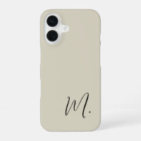 Modern Monogram Initial Replace Add Yours