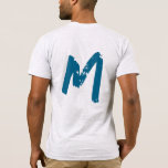 Modern Monogram Initial Replace Add Yours T-Shirt<br><div class="desc">This simple,  eye-catching design is for you.</div>