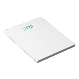 Modern Monogram Notepad