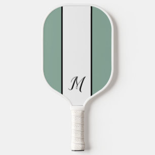 Modern Monogram Personalised Classic Monogram Pickleball Paddle