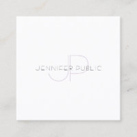 Modern Monogram Popular Elegant Professional Plain
