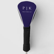 Modern Monogram Premium Golf 