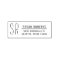 Modern Monogram Return Address Stamp