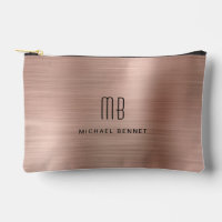 Modern Monogram Rose Gold