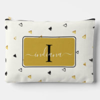 Modern Monogram Script Abstract Pattern Custom