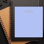 Modern Monogram Simple and Stylish  Notepad<br><div class="desc">Modern Monogram Simple and Stylish Notepad</div>