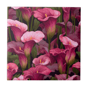 Modern Moroccan Calle Lilies Tiles