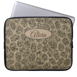 Modern Mosaic Animal Print Laptop Sleeve