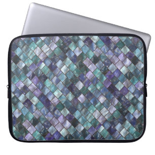 Modern Mosaic Tiles Pattern Laptop Sleeve