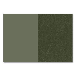 Modern Moss Green Event Table Card – Customisable