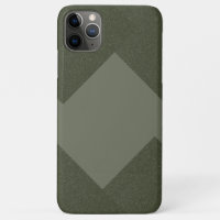 Modern Moss Green iPhone Case