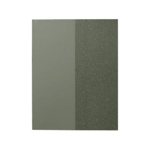 Modern Moss Green Notepad – Vertical Layout
