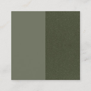 Modern Moss Green Referral Card (Split Design)