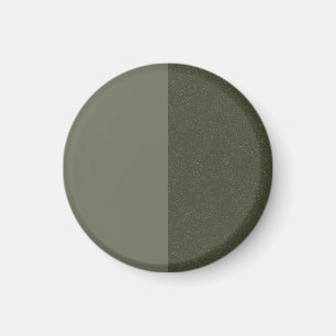 Modern Moss Green Split Magnet – Customisable
