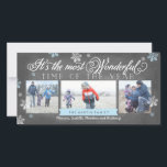 Modern Most Wonderful Time Holiday Chalkboard<br><div class="desc"></div>