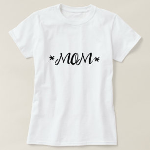 Modern mother's day l Black and white l MOM T-Shirt