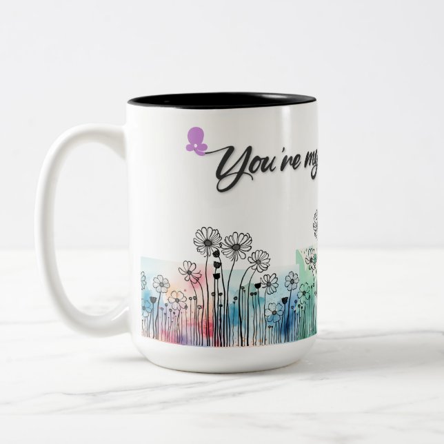 Modern Mother's Day Mug for Mum (Left)