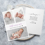 Modern Mother's Day Photo Collage Folded Card<br><div class="desc">Affordable custom printed Mother's Day card personalized with your photos and text. This modern minimalist design features a photo collage layout for 3 photos and handwritten style script that reads "Best Mom Ever" "Happy Mother's Day, Mommy" in classic font or you can customize it with your own special message. Add...</div>