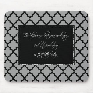 Modern Motivational Quote Mousepad