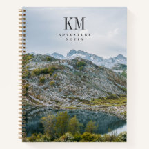 Modern Mountain Adventure Monogram (for men)