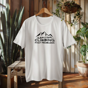 Modern Mountain Hiking t-shirt for travel
