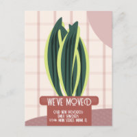 Modern Moved NEW HOME Address House Plants