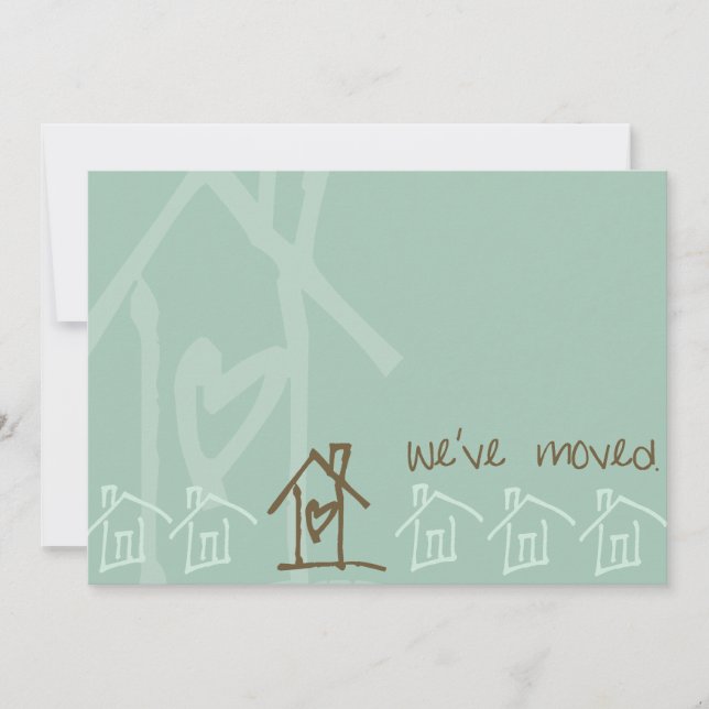 modern moving announcement (Front)