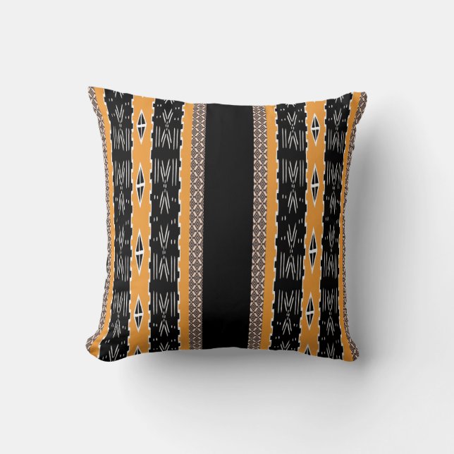 Modern Mud Cloth Design Cushion (Front)