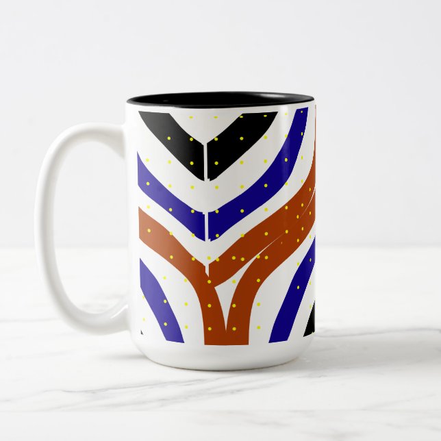 Modern Mug Design and Cute Mug and Trendy Mug (Left)