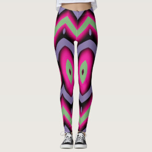 Modern multicolor trendy "Ratti_Creative_Arts"   Leggings