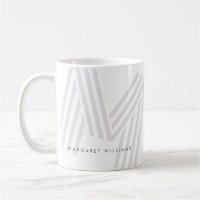 Modern Multiline Monogram Letter Personalised