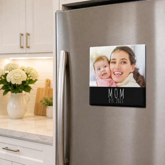 Modern Mum Established Photo Magnet (Creator Uploaded)