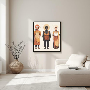 Modern Muse – Abstract Feminine Geometry Poster